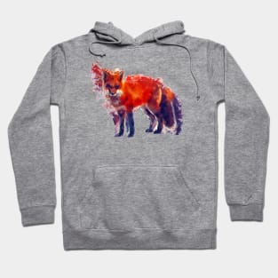 Red fox #fox Hoodie